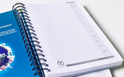 Hojas de cuadernos personalizadas. Tomasco Multigráfica