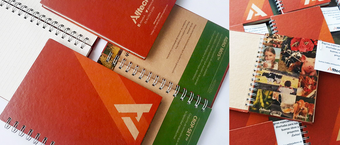 Impresión de cuadernos corporativos