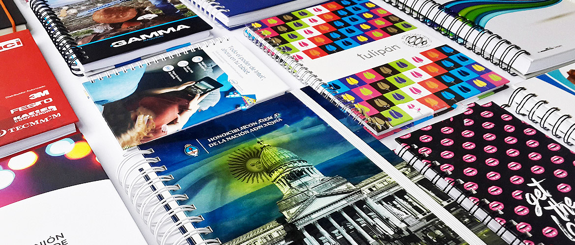 Impresión de cuadernos personalizados