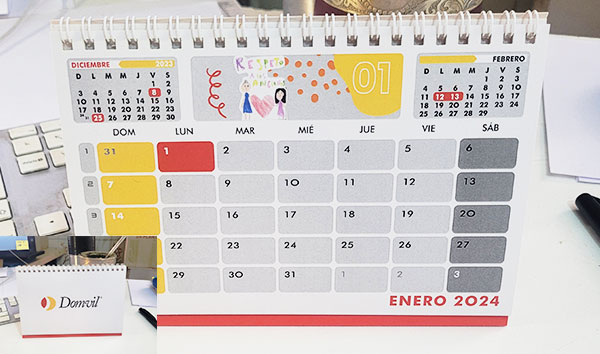 Impresión de calendarios personalizados